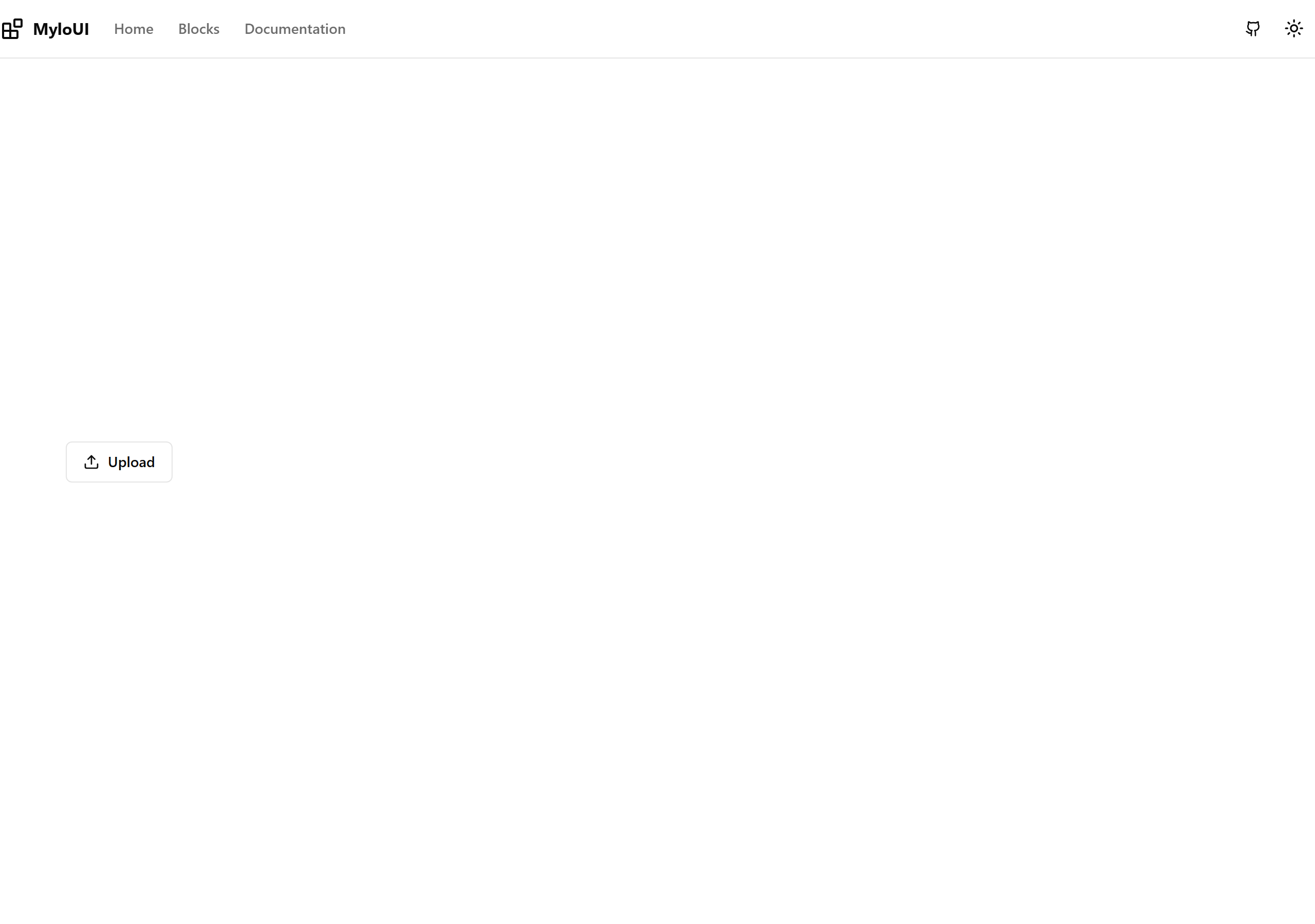 Alert Dialog - Upload