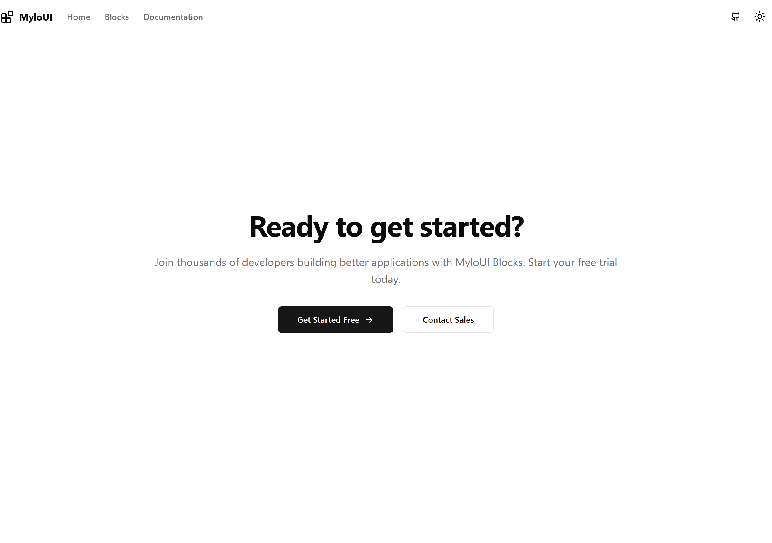Simple CTA