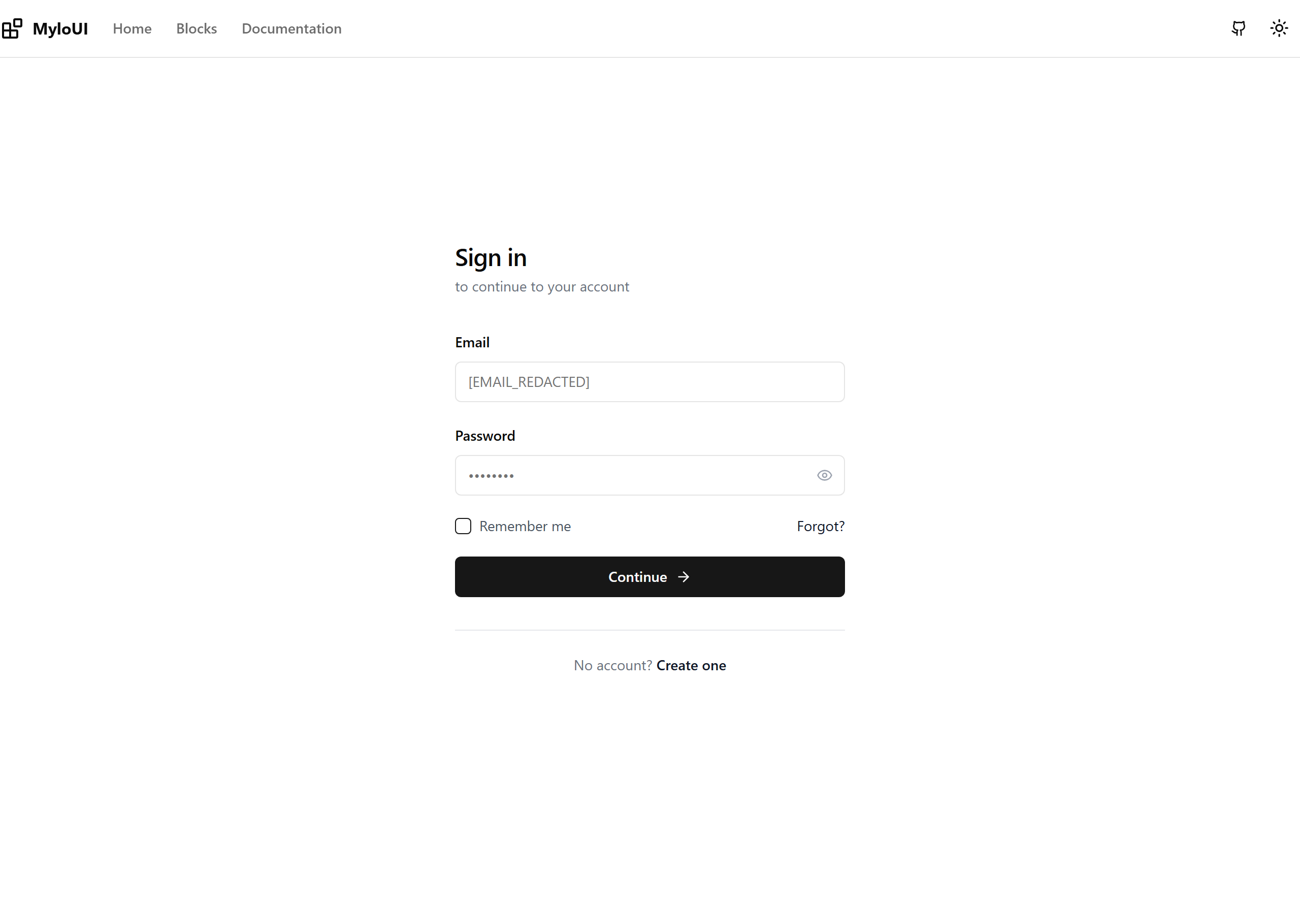 Minimal Login