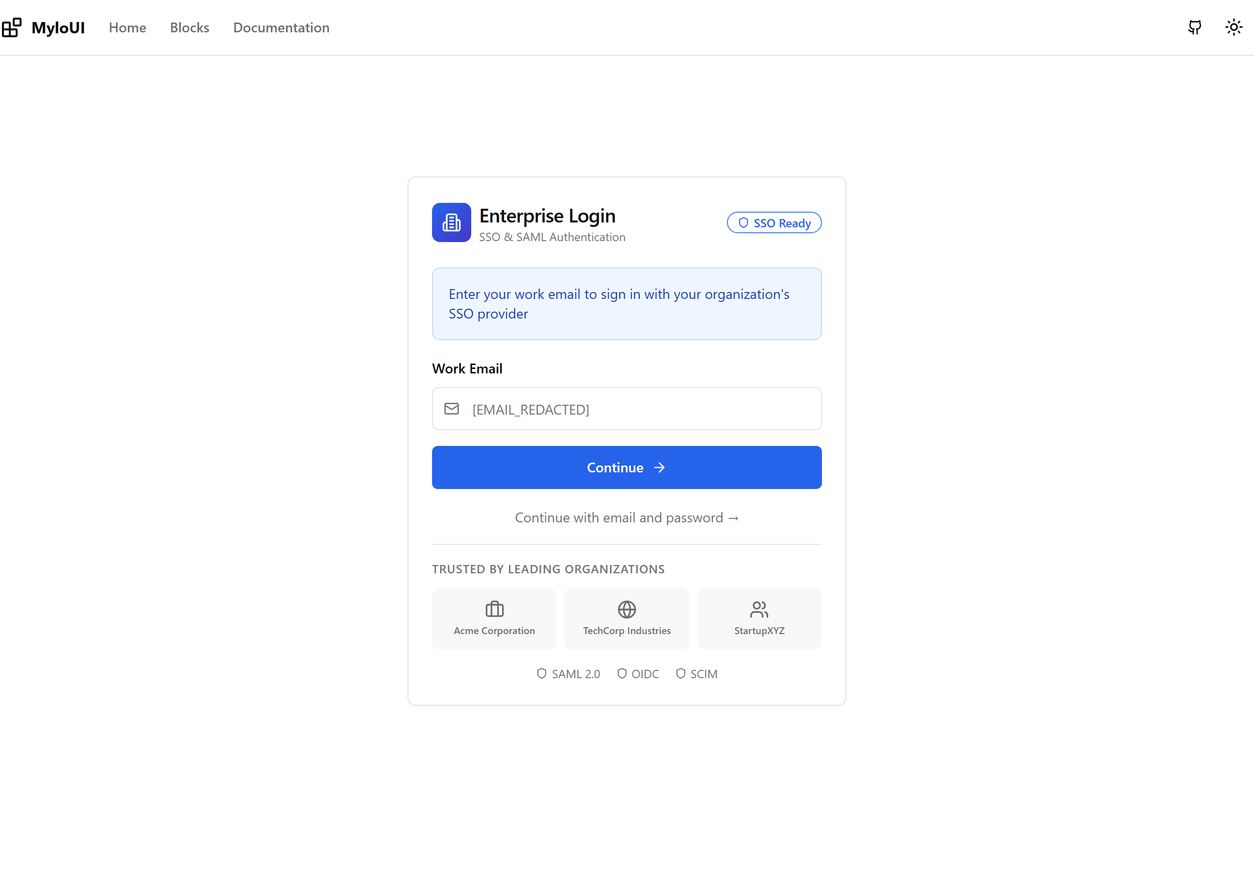 SSO Login