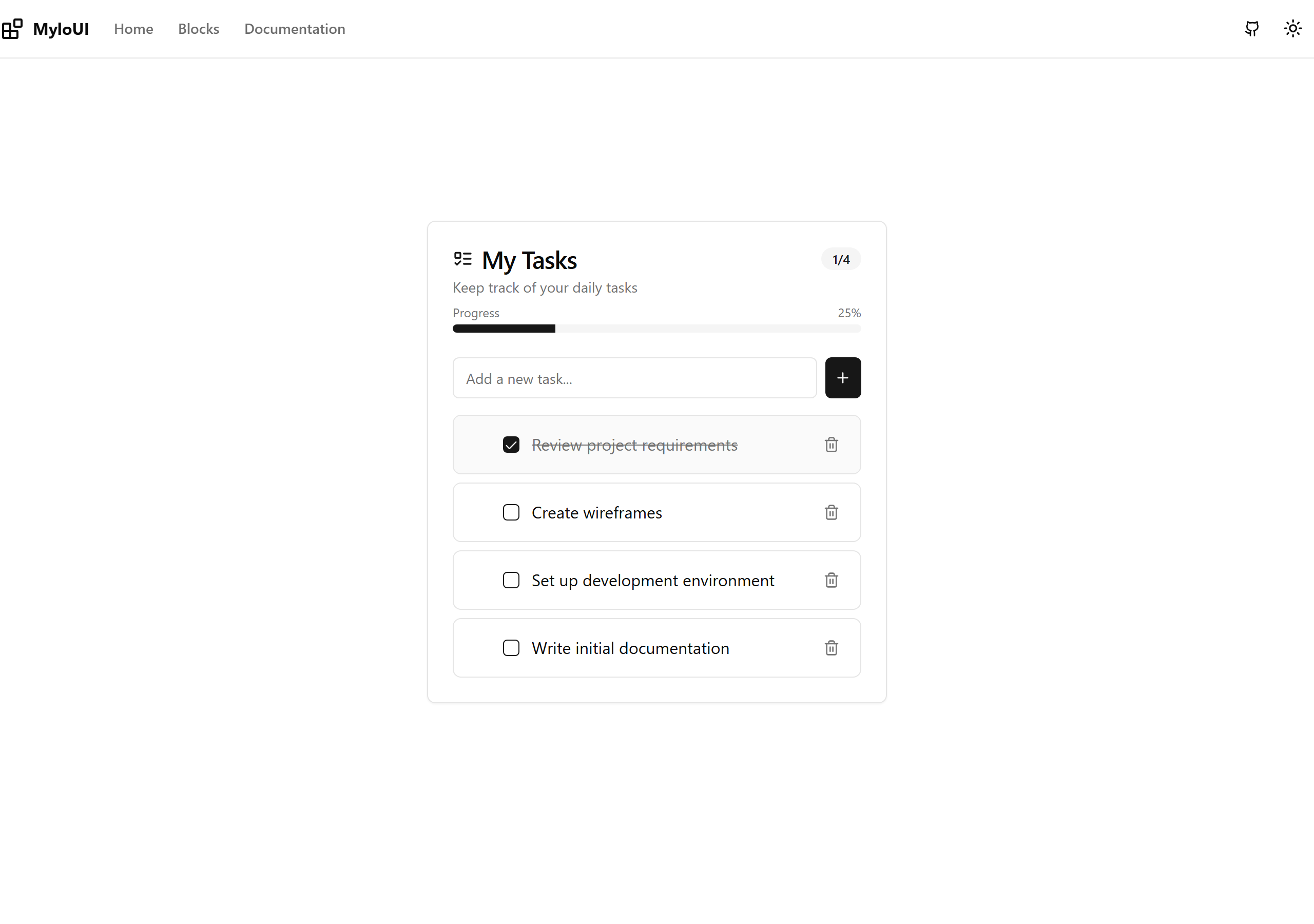 Todo List - Simple